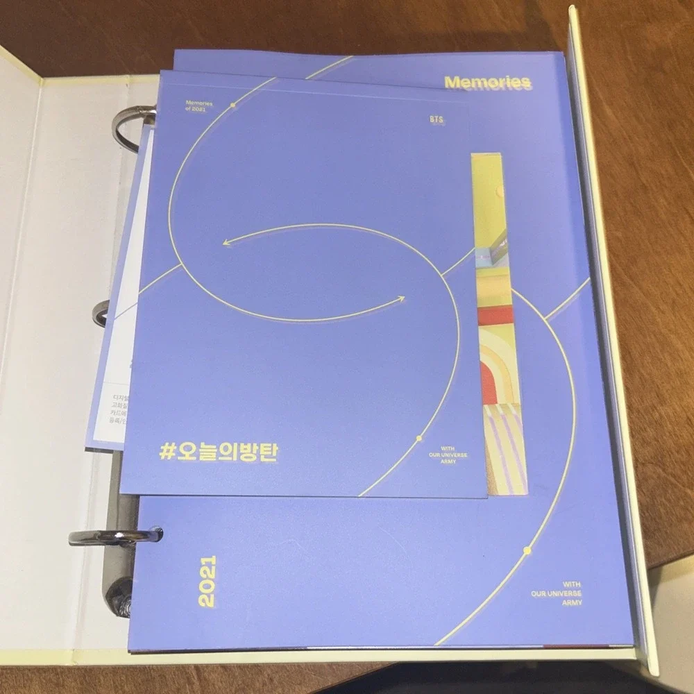 BTS Memories of 2021 Digital ‎ - J Hope PC Booklet Binder